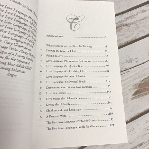 The Five Love Languages: How to Express Heartfelt Commitment to Your Mate by Cha - Picture 2 of 4